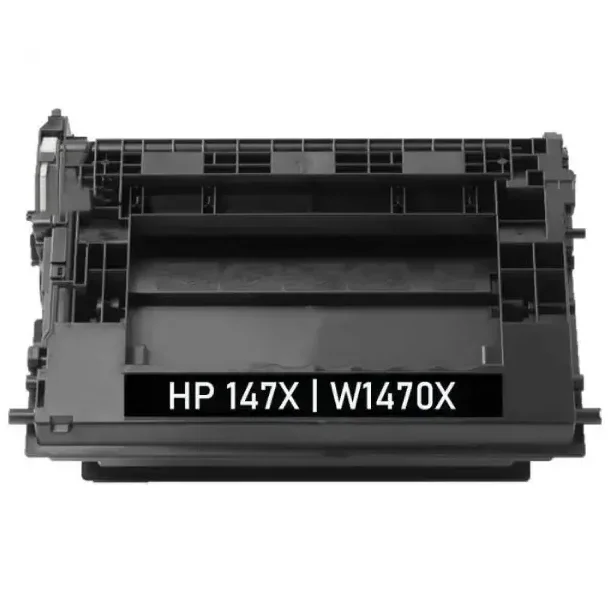 HP 147X BK - Sort 25200 sider - Kompatibel Toner W1470X