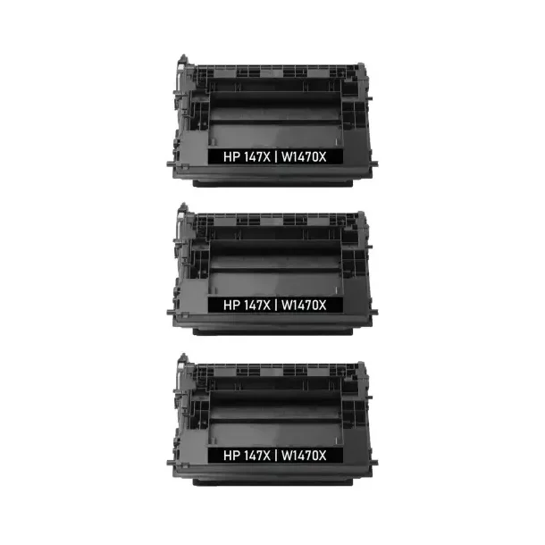 Kompatibel HP 147X combo pack 3 stk Toner (75600 sidor)