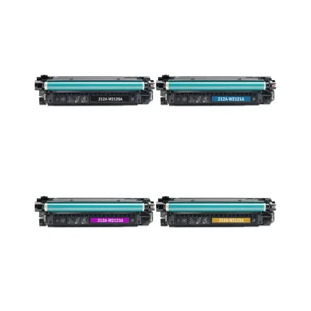 Kompatibel HP 212A combo pack 4 stk Toner (19000 sidor)