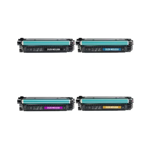 Kompatibel HP 212X combo pack 4 stk Toner (43000 sidor)