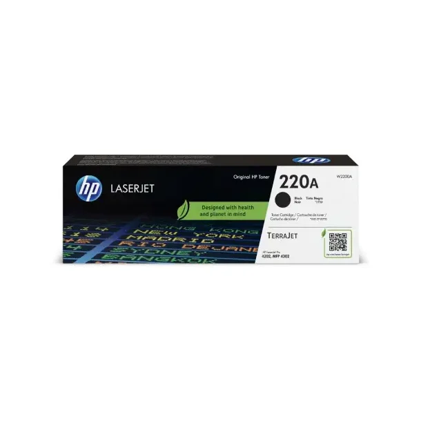 HP 220A BK Original Toner (2000 sidor)