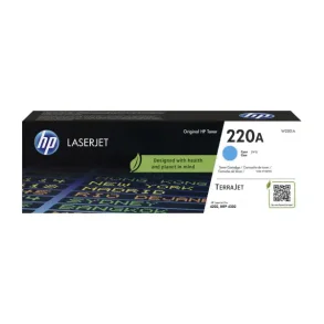 HP toner 220A - W2201A cyan 1800 sider, original