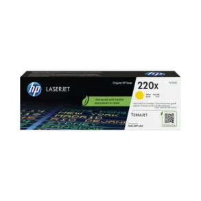 HP toner 220X - W2202X gul 5500 sider, original