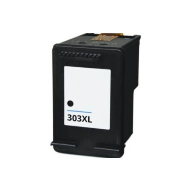 HP 303 XL BK - Sort 18 ml - kompatibel blkpatron T6N04AE