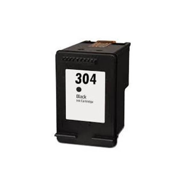 HP 304 XL BK kompatibel blkpatron (FN9K08AE) med 18 ml 