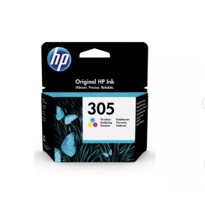 HP 305 - 3YM60AE blkpatron 3-farvet 2,5 ml, original