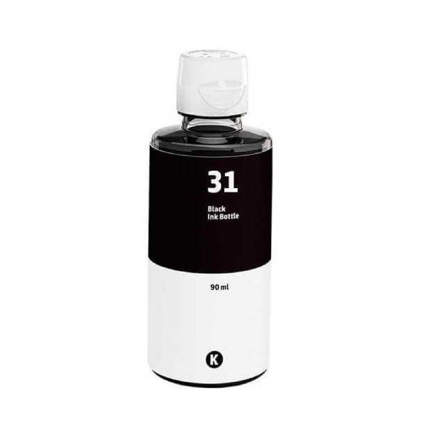 Kompatibel HP 31 BK blckpatron (90 ml)