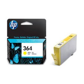 HP bläckpatron 364 - CB320EE gul 6 ml, original