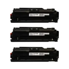 Pixojet toner HP 507A - CE400A, 3 stk. rabattpakke 16500 sider