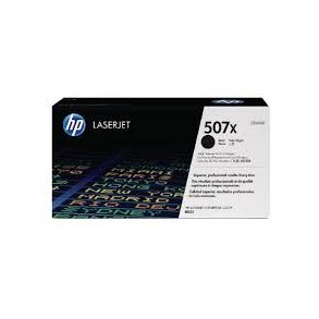HP toner 507X - CE400X svart 11000 sider, original