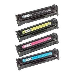 Pixojet toner HP 304A - CC530A/531A/532A/533A, 4 stk. rabattpakke 11900 sider