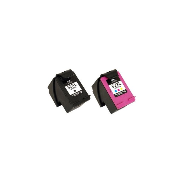 HP 62 XL Combo Pack Compatible Ink Cartridge (36 ml)