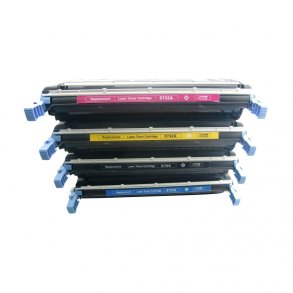 Pixojet toner HP 645A - Q9730A, 4 stk. rabatpakke 49000 sider