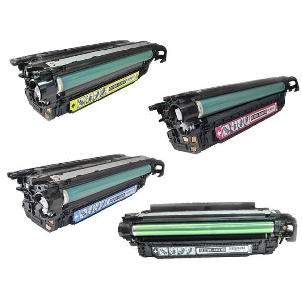 Kompatibel HP 646X/646A combo pack 4 stk lasertoner (54500 sidor)