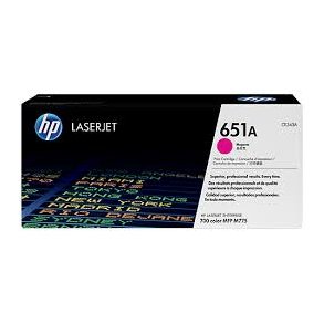 HP toner 651A - CE343A magenta 16000 sider, original