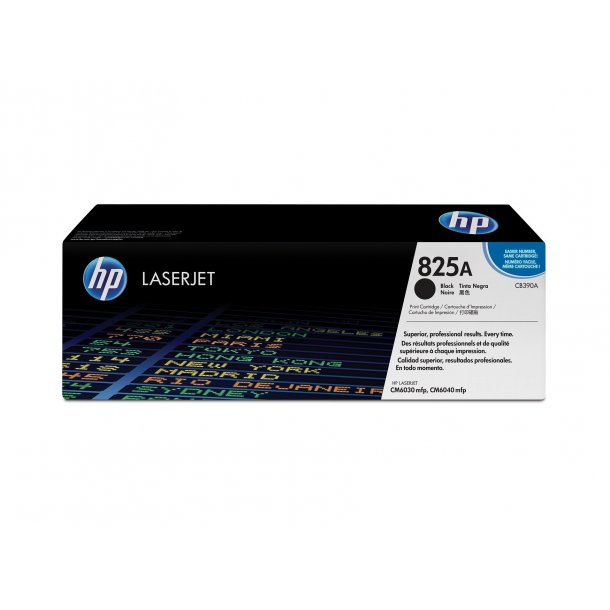 HP 825A BK Toner - CB390A Original - Black 19500 pages