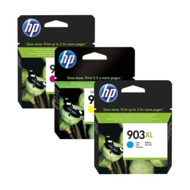 HP 903 XL combo pack 3 stk Original bl&auml;ckpatron