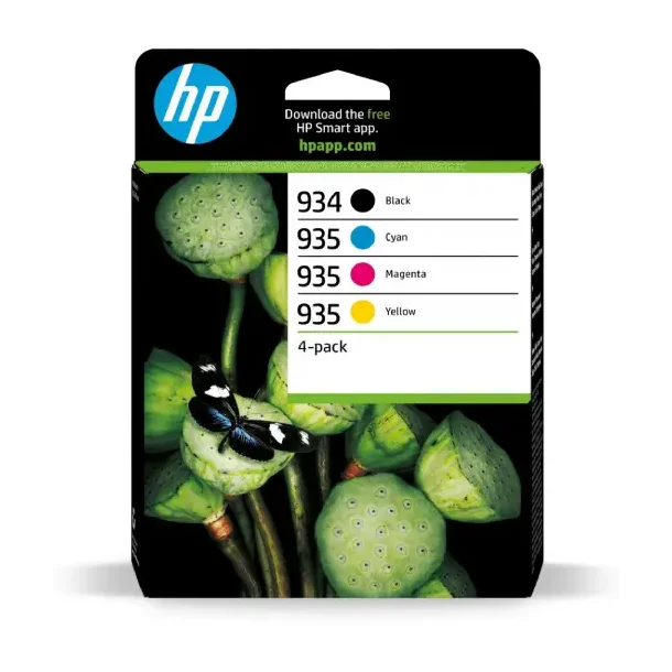 HP 934 / 935 combo pack 4 stk Original blckpatron - 21 ml