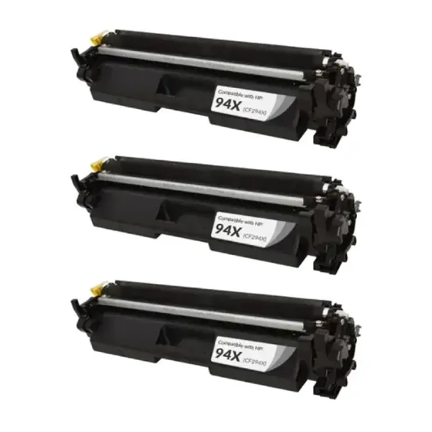 Kompatibel HP 94X - CF294X combo pack 3 stk Toner 8400 sidor