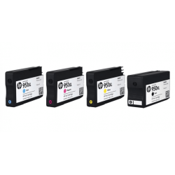 HP 950 / 951 Ink Cartridge Combo Pack 4 pcs - 6ZC65AE Original - BK/C/M/Y 62  ml