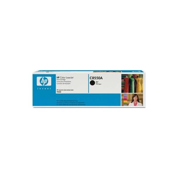 HP 9500 Lasertoner - C8550A Original - svart 25000 sidor 