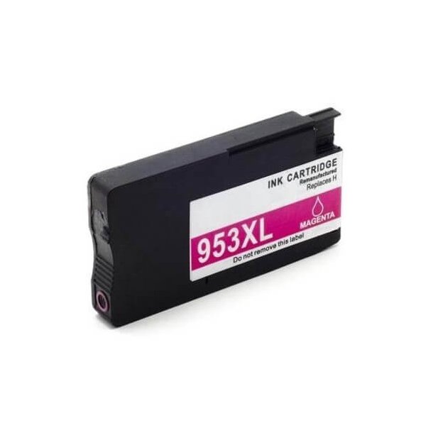 HP 953 XL M (F6U17AE) Magenta Ink Cartridge, Compatible 1600 pages
