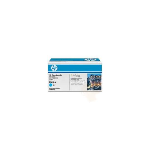 HP CF031A(HP646A) Lasertoner - CF031A Original - Cyan 12500 sider 