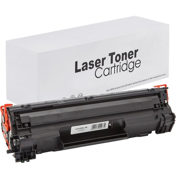 Pixojet toner HP 83X - CF283X svart 2200 sidor