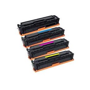 Pixojet toner HP 410X - CF410X, 4 stk. rabatpakke 21500 sider