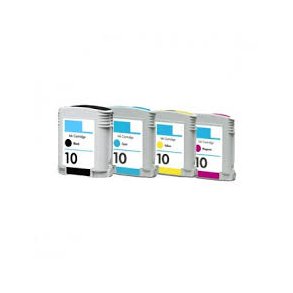 Kompatibel bl&auml;ckpatron HP 10 - C4840A, 4 st. rabattpaket 112 ml