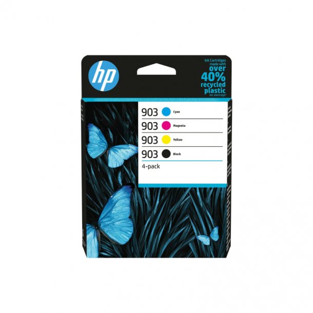 HP 903 Combo Pack 4 pcs Ink Cartridge - 6ZC73AE Original - BK/C/M/Y 24,9 ml