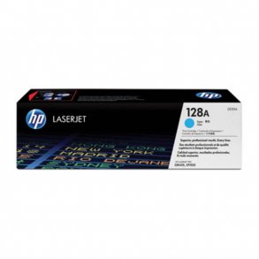 HP toner 128A - CE321A cyan 1300 sider, original
