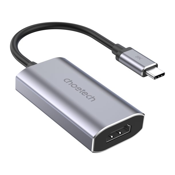 Choetech Hub, USB-C stik for HDMI, grey