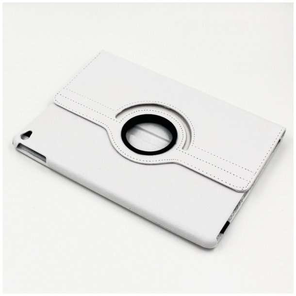 SERO Rotating PU lder cover for iPad mini 1/2/3/4/5, Hvid