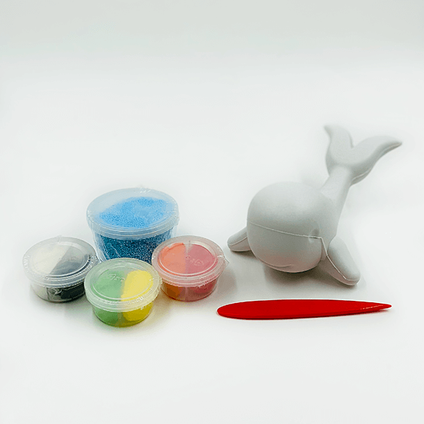 Creative Kids Foam Clay modellera skum - Fisk, 63g