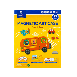 mierEdu Magnetic Book - Cars