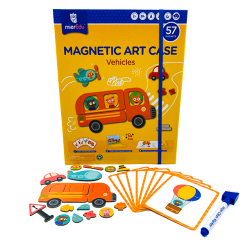 mierEdu Magnetic Book - Cars