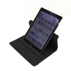 iPad mini cover - Rotating PU lder, 1/2/3/4/5, sort