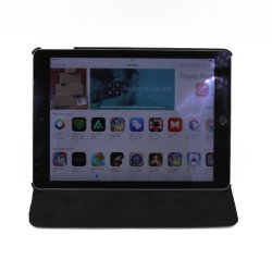 iPad mini cover - Rotating PU lder, 1/2/3/4/5, sort