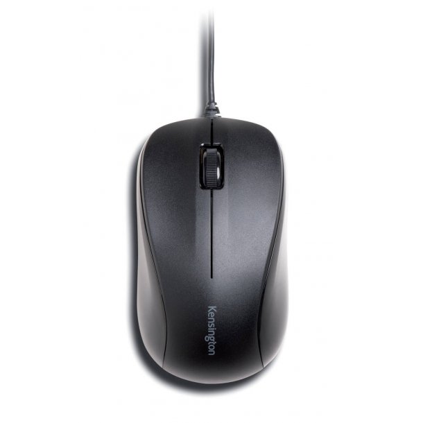 Kensington Computer Mouse with Cord ValuMouse, 3 buttons, black