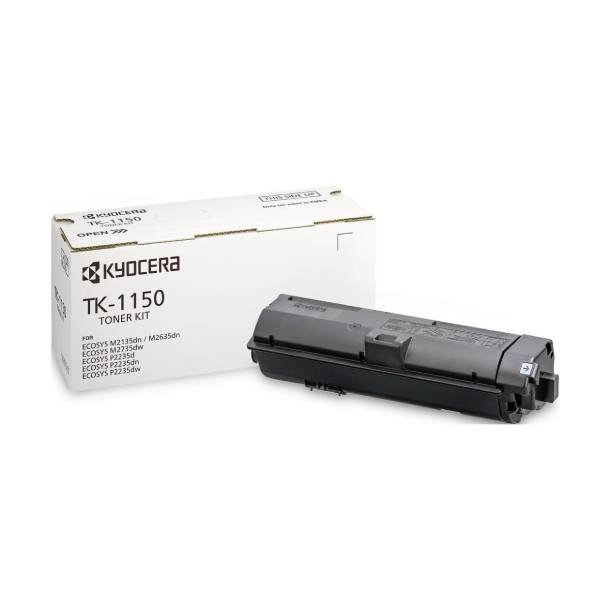 Kyocera TK-1150 BK Original lasertoner (3000 sidor)