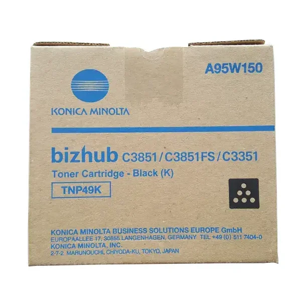 Konica Minolta TNP 49 BK Original Toner (13000 sidor)