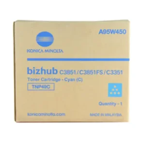 Konica Minolta toner TNP 49 - A95W450 cyan 12000 sider, original