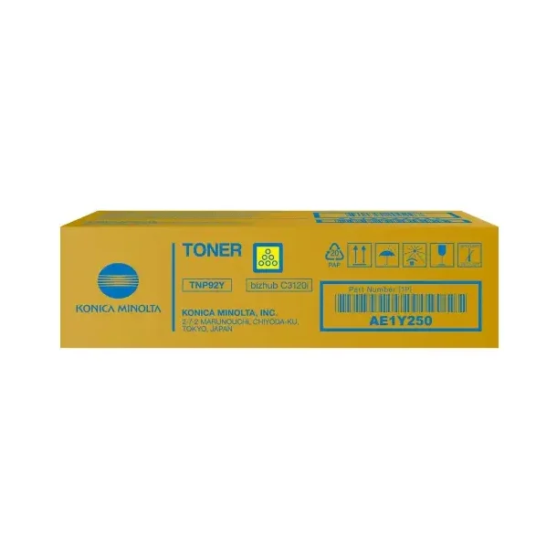 Konica Minolta TNP92Y - AE1Y250 Y Original Toner 4000 sidor