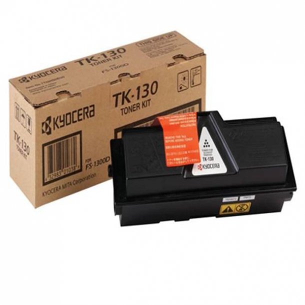 Kyocera TK-130 BK Original lasertoner (7000 sidor)