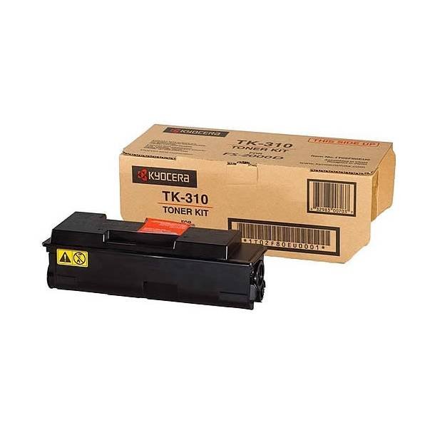 Kyocera TK-310 BK Original lasertoner (12000 sidor)