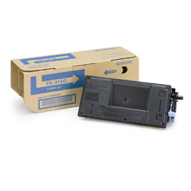 Kyocera TK-3150 BK lasertoner - 1T02NX0NL0 Original - Svart 14500 sider