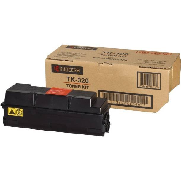 Kyocera TK-320 BK Original lasertoner (15000 sidor)