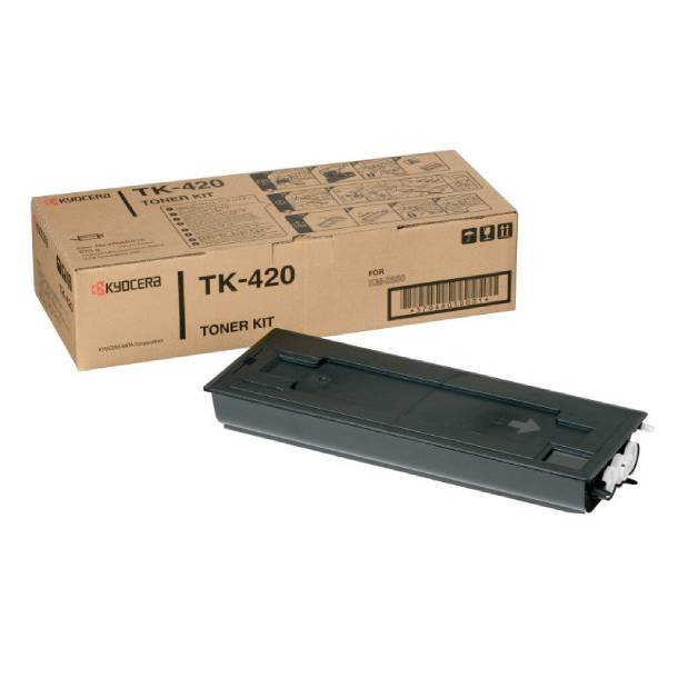 Kyocera TK-420 BK Original lasertoner (15000 sidor)