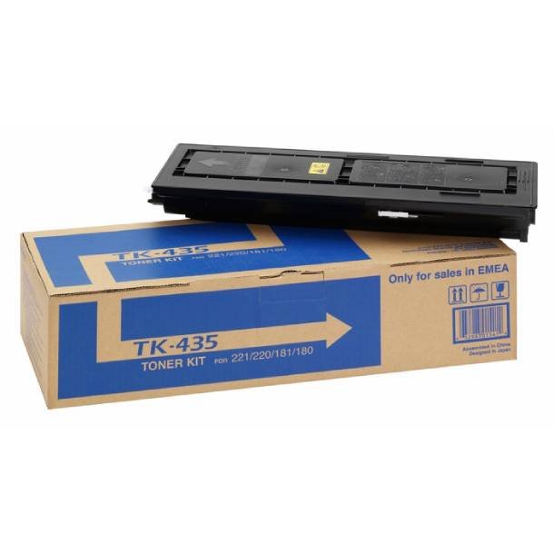 Kyocera TK-435 TASKalfa BK Original lasertoner (15000 sidor)